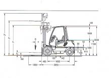 Dieselheftrucks Jungheinrich DFG 30(060TD)