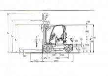 Dieselheftrucks Jungheinrich DFG 40(080MC)