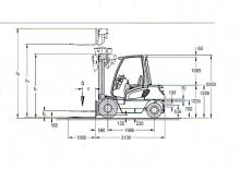 Dieselheftrucks Jungheinrich DFG 50(110HB)