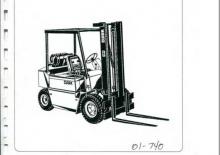 Dieselheftrucks Clark DPM 20 H