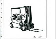 Dieselheftrucks Clark DPM 20 H