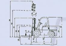 Dieselheftrucks Belet DV 20 BVA