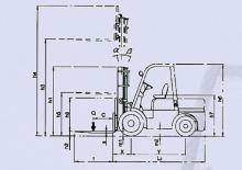 Dieselheftrucks Belet DV 35 BV
