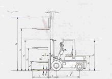 Dieselheftrucks Nissan EGH 02 F 30 U