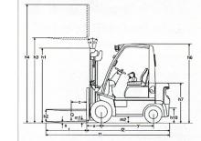 Dieselheftrucks Nissan FD 01 A 18 Q