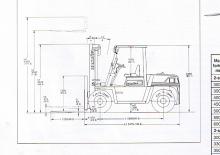 Dieselheftrucks Komatsu FD 60-6