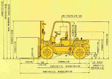 Dieselheftrucks Mitsubishi FD 60 T