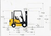 Dieselheftrucks Yale GDP 20 AF