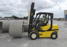 Dieselheftrucks Yale GDP55VX6 Productivity