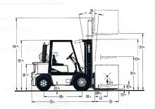 Dieselheftrucks Clark GPX S 40 D