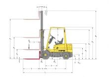 Dieselheftrucks Hyster H1.50 XM