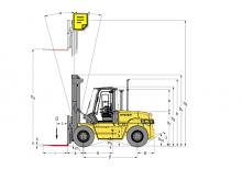 Dieselheftrucks Hyster H 10.00 XM