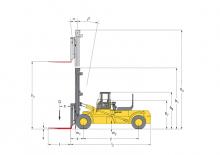 Dieselheftrucks Hyster H 40.00 E