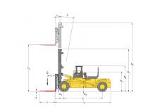 Dieselheftrucks Hyster H 48.00 E