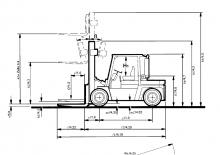 Dieselheftrucks Steinbock H 70 D