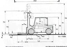 Dieselheftrucks Steinbock H 70 D