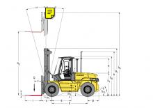 Dieselheftrucks Hyster H 8.00 XM