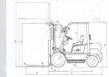 Dieselheftrucks Patria PFD 25 T-1