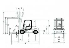 Dieselheftrucks Nuova Detas Sherpa 50