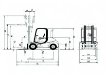Dieselheftrucks Nuova Detas Sherpa 60