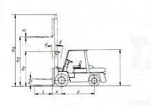 Dieselheftrucks Nissan WF 03 A 33 U