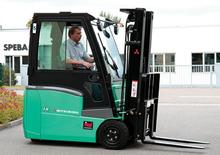 Elektrische vorkheftrucks Mitsubishi FB20PNT