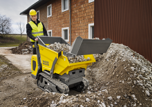 Elektrische rupsdumpers Wacker Neuson DT10e