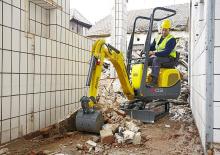 Electrische rups graafmachines Wacker Neuson 803 dual power 