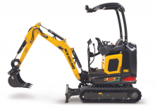 Electrische rups graafmachines New Holland E15X