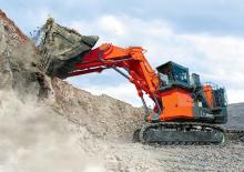 Electrische rups graafmachines Hitachi EX2600-7E
