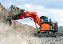Electrische rups graafmachines Hitachi EX2600-7E