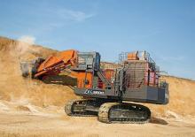 Electrische rups graafmachines Hitachi EX3600-7E