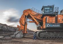 Electrische rups graafmachines Hitachi EX5600-7E