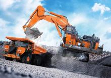 Electrische rups graafmachines Hitachi EX8000-7E