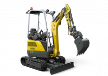 Electrische rups graafmachines Wacker Neuson EZ17e