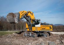 Electrische rups graafmachines Liebherr R 976-E