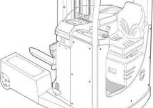 Elektrische Multidirectionele Vorkheftrucks OM 4 D
