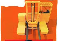 Elektrische Multidirectionele Vorkheftrucks Baumann E4S 30/18/33