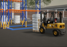 Elektrische Multidirectionele Vorkheftrucks Baumann E4S 60/14/33