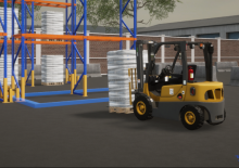 Elektrische Multidirectionele Vorkheftrucks Baumann E4S 60/18/33