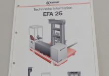 Elektrische Multidirectionele Vorkheftrucks Kalmar EFA 25/18/40