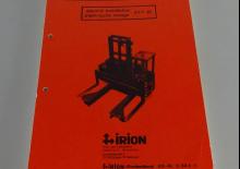 Elektrische Multidirectionele Vorkheftrucks IRION ® EFY 30/12/40