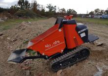Elektrische rupsdumpers Kubota KC70VSL-4e