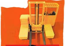 Elektrische Multidirectionele Vorkheftrucks Baumann E4S 25/10/33