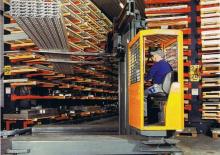 Elektrische Multidirectionele Vorkheftrucks Baumann EVS 35/08/33