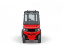 Elektrische vorkheftrucks Linde E80 triplex