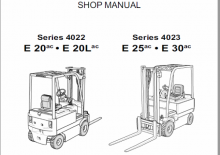 Elektrische vorkheftrucks OM-Pimespo E 25 ac
