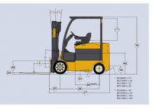 Elektrische vorkheftrucks Yale ERC100VHS