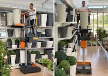 Enkele mast verticale hoogwerkers Faraone Elevah 40 MovePicking 