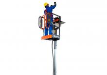 Enkele mast verticale hoogwerkers Faraone Elevah 5 Move Light 